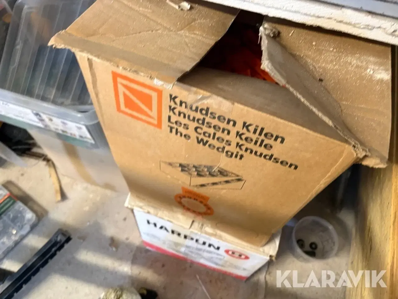 Billede 5 - Lot med materialer og udstyr fra tømrer
