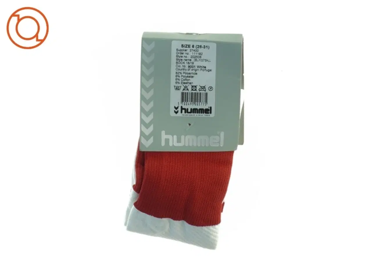 Billede 1 - Børnefodboldstrømper fra Hummel (str. 28-31)