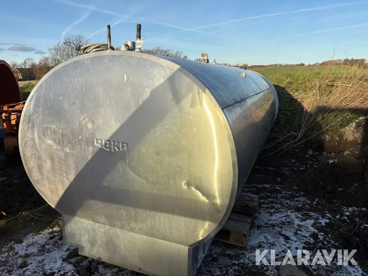 Billede 2 - Mælketank Røka