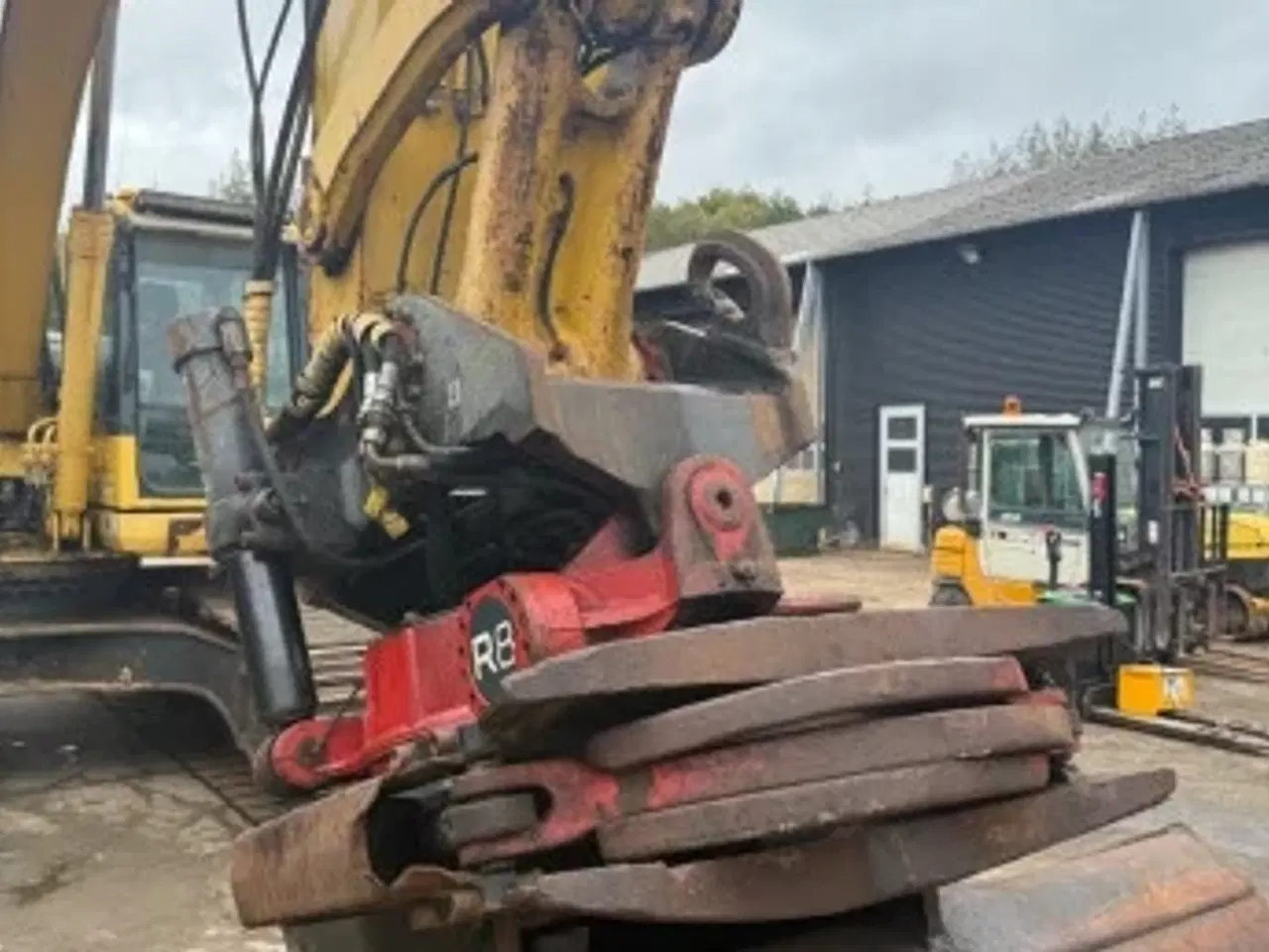 Billede 5 - Gravemaskine med gps og rotortilt