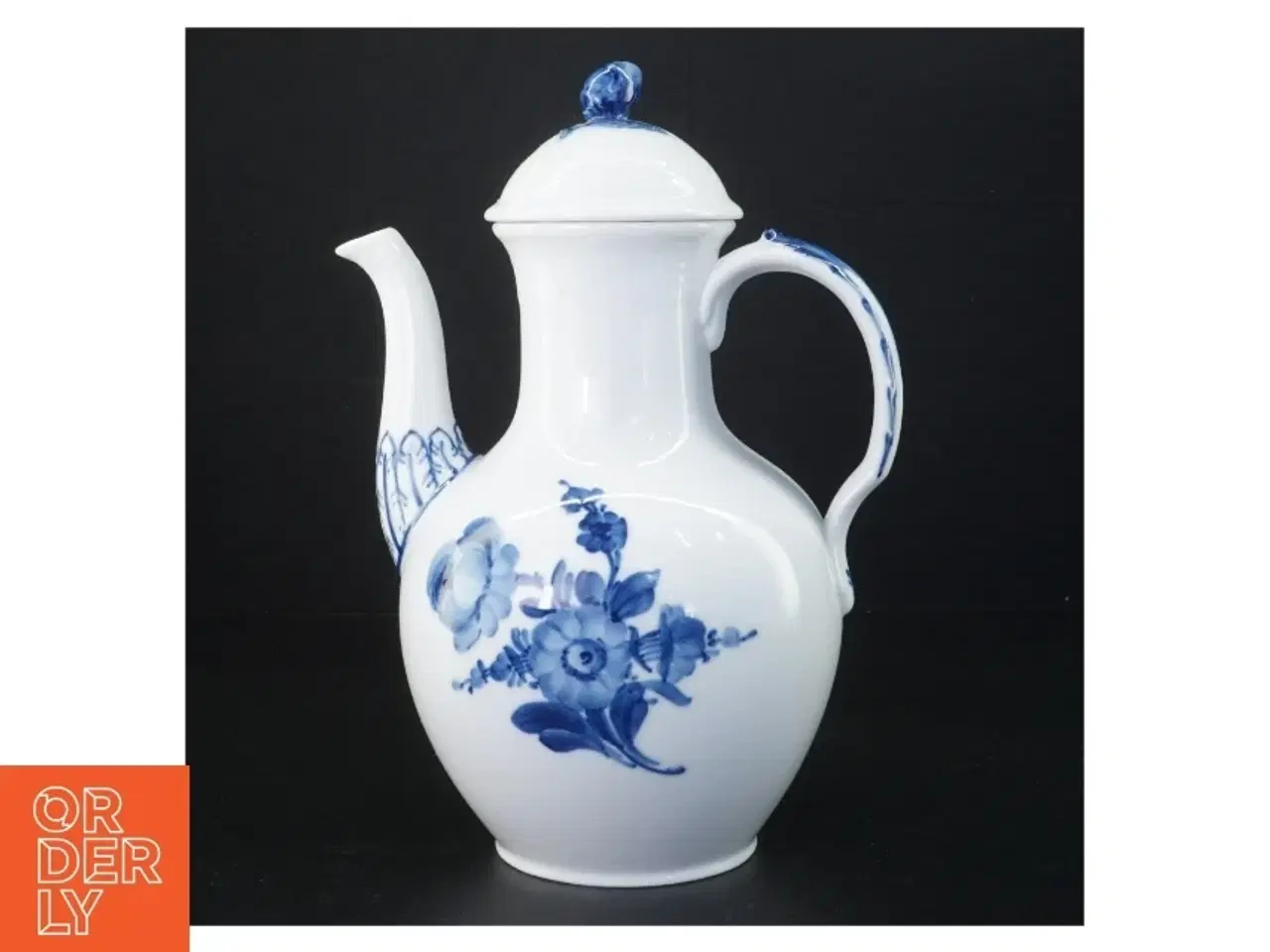 Billede 1 - Blå Blomst porcelænskande fra Royal Copenhagen (str. 25 x 19 x 14 cm)