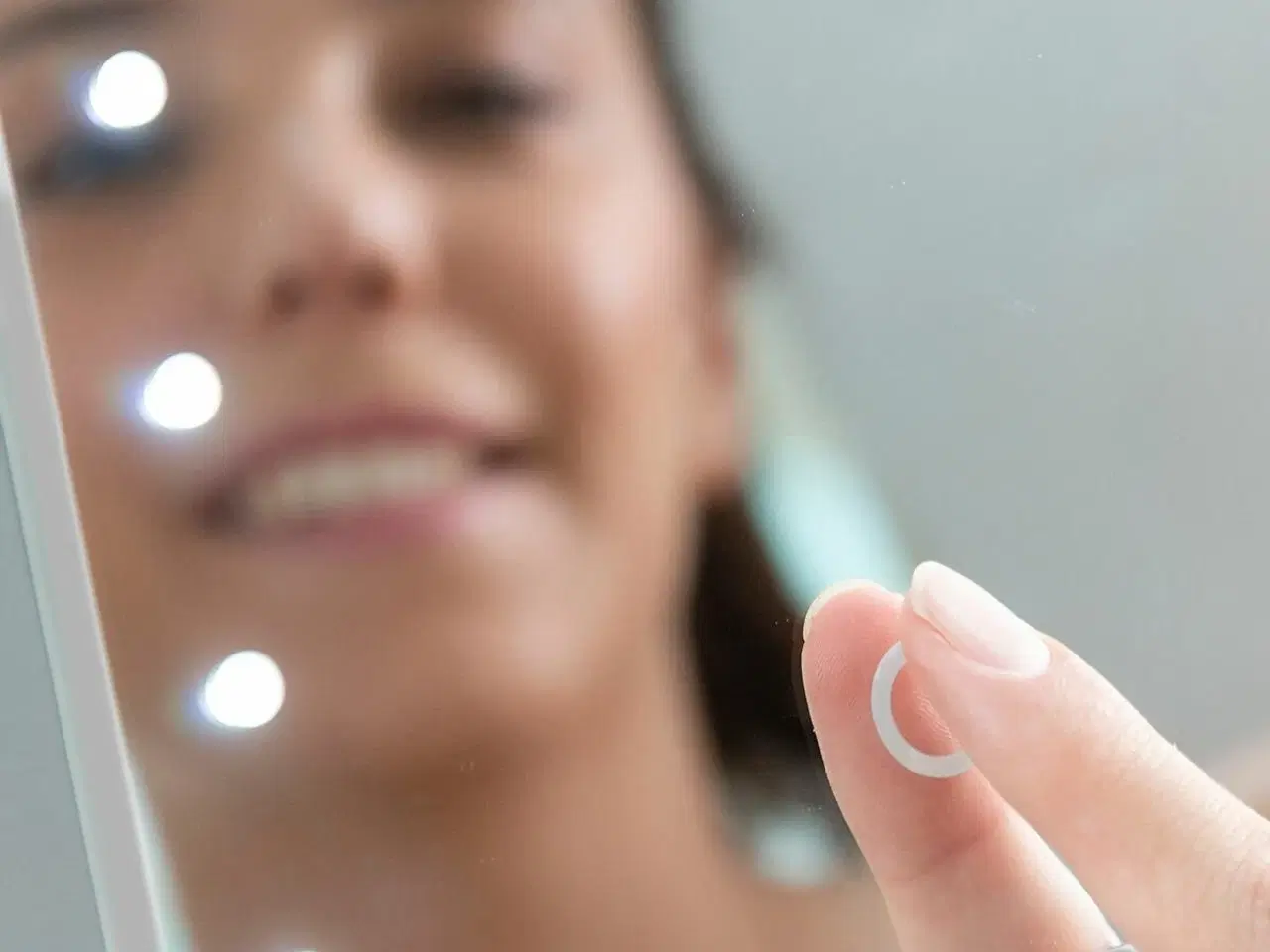 Billede 2 - LED bordspejl Perflex - grå