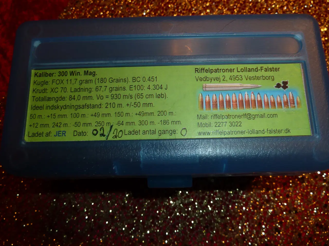 Billede 3 - JAGTAMMUNITION CAL. 300 WIN. MAG.