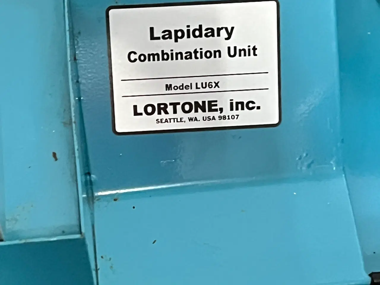 Billede 3 - Lortone Lu6x Sten skærer og slibe maskine 