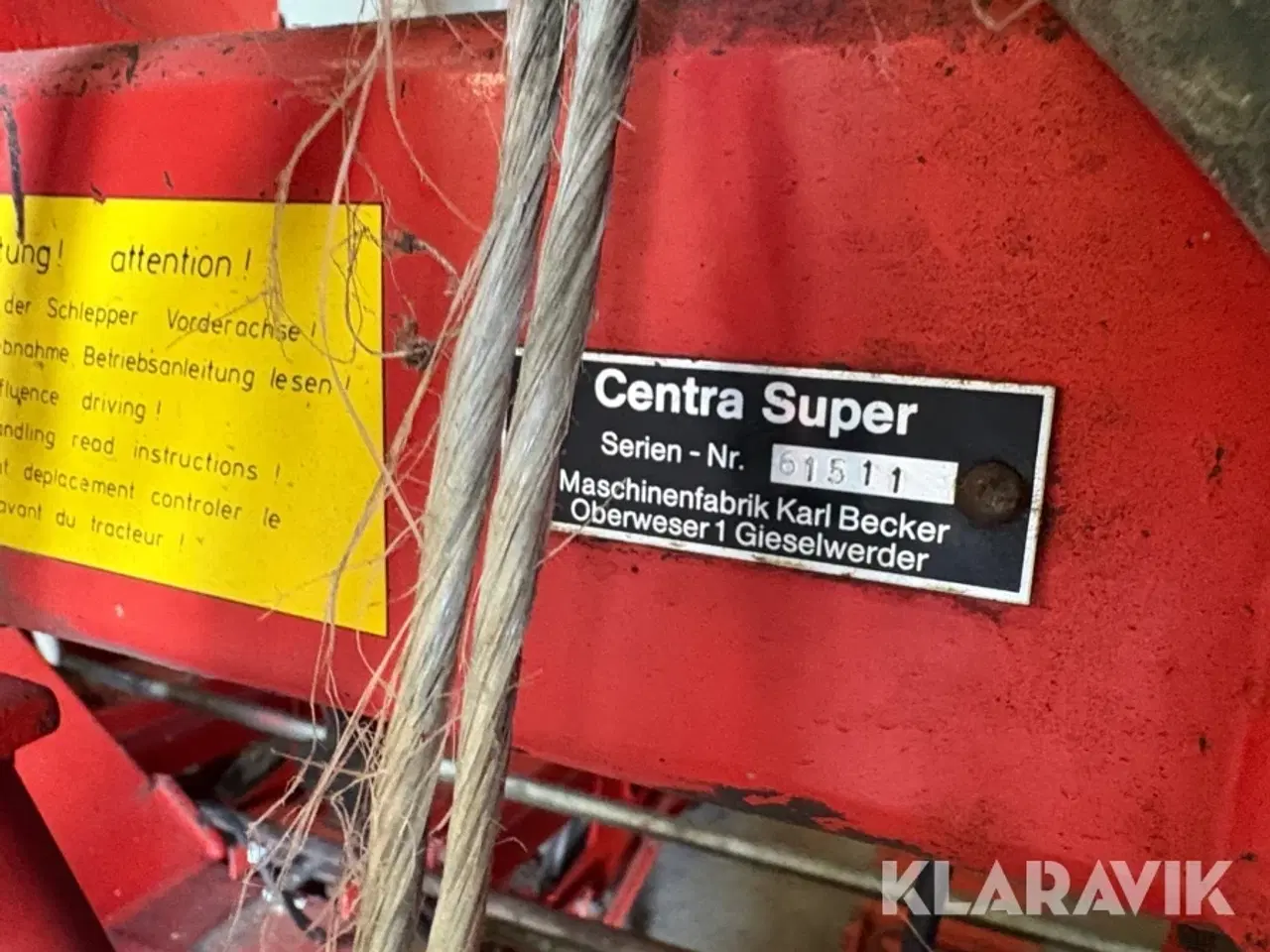 Billede 4 - Såmaskine Karl Becker Centra Super II