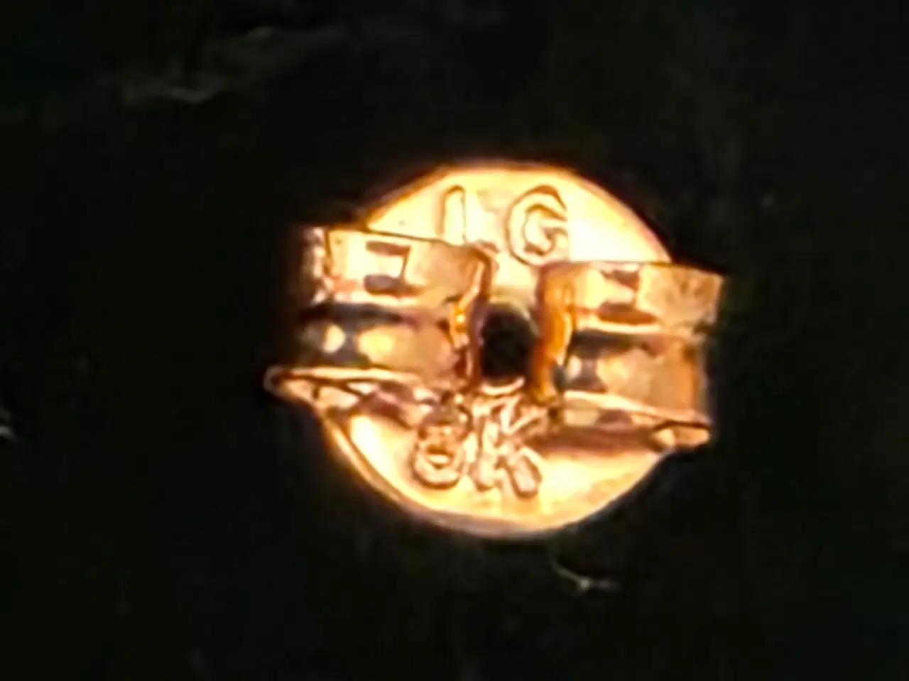 Billede 2 - Ægte Guld øreringe 8K🫶🫶