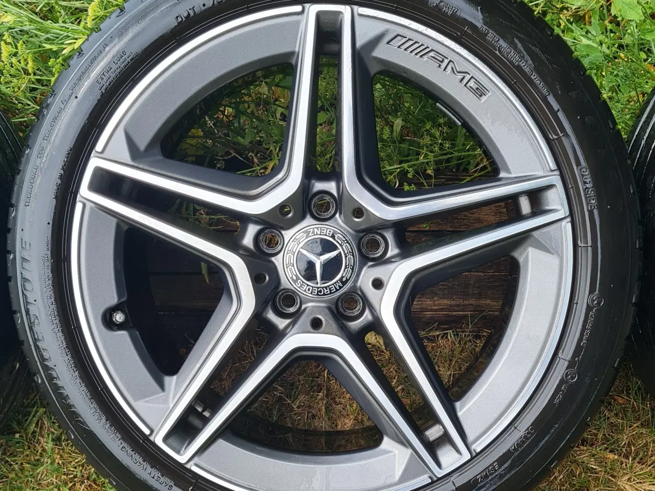 Billede 5 - Mercedes Fælge AMG 18” med sommerdæk 