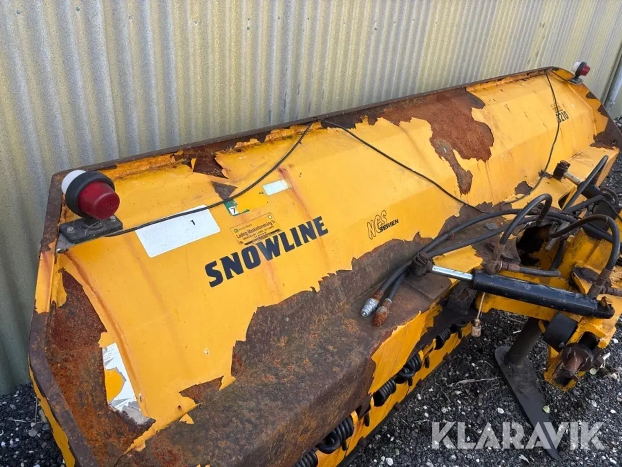 Billede 11 - Sneplov Snowline 3210