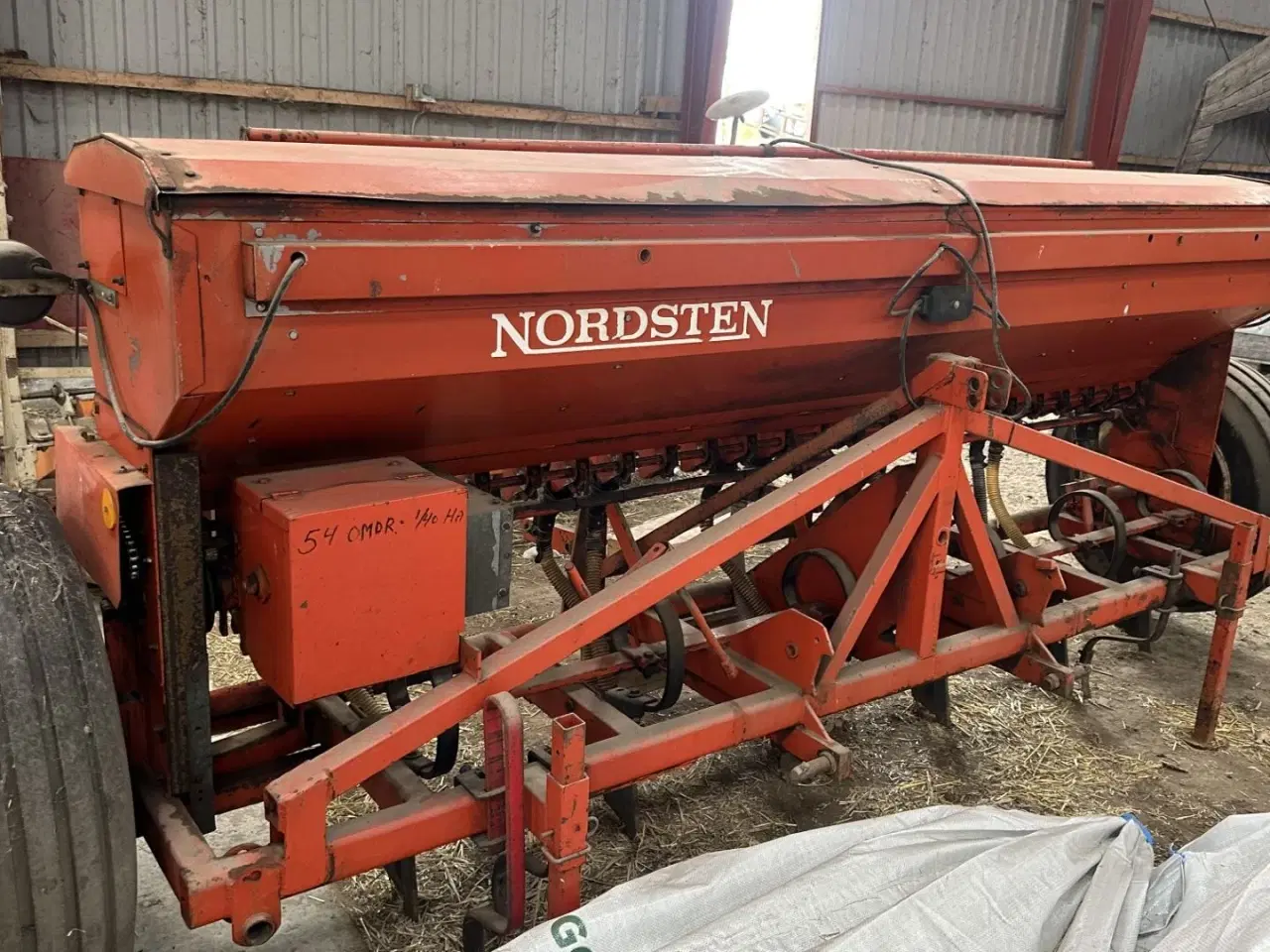 Billede 3 - Nordsten 3 meter gødningsplaceringsmaskine.Med tænder.