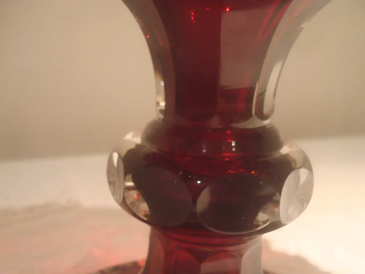 Billede 4 - OPSATS BØHMISK KRYSTAL, stor, smuk, VIDUNDERLIG