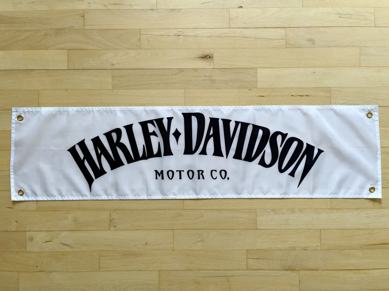 Billede 1 - Flag med Harley-Davidson motor co