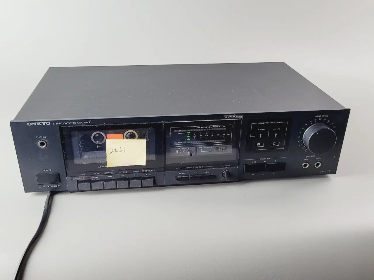 Billede 3 - ⭐️· Onkyo TA-2017 Stereo Kassettebåndoptager