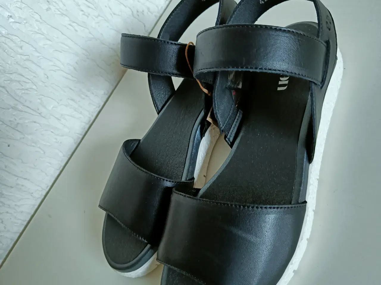 Billede 4 - Green Comfort sort sandaler 40