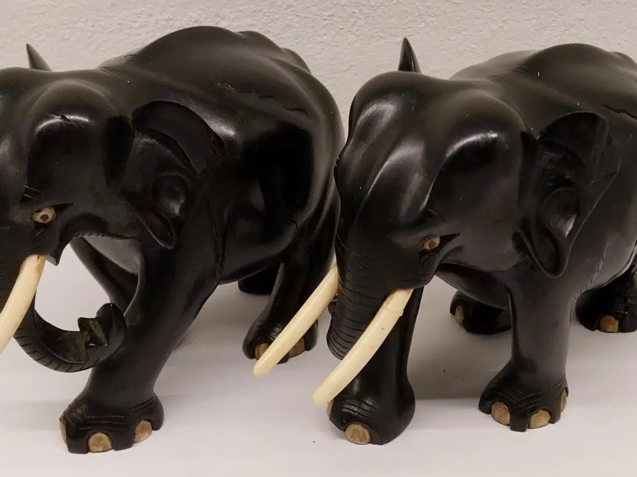 Billede 1 - Elefanter, Ibenholt og elfenben