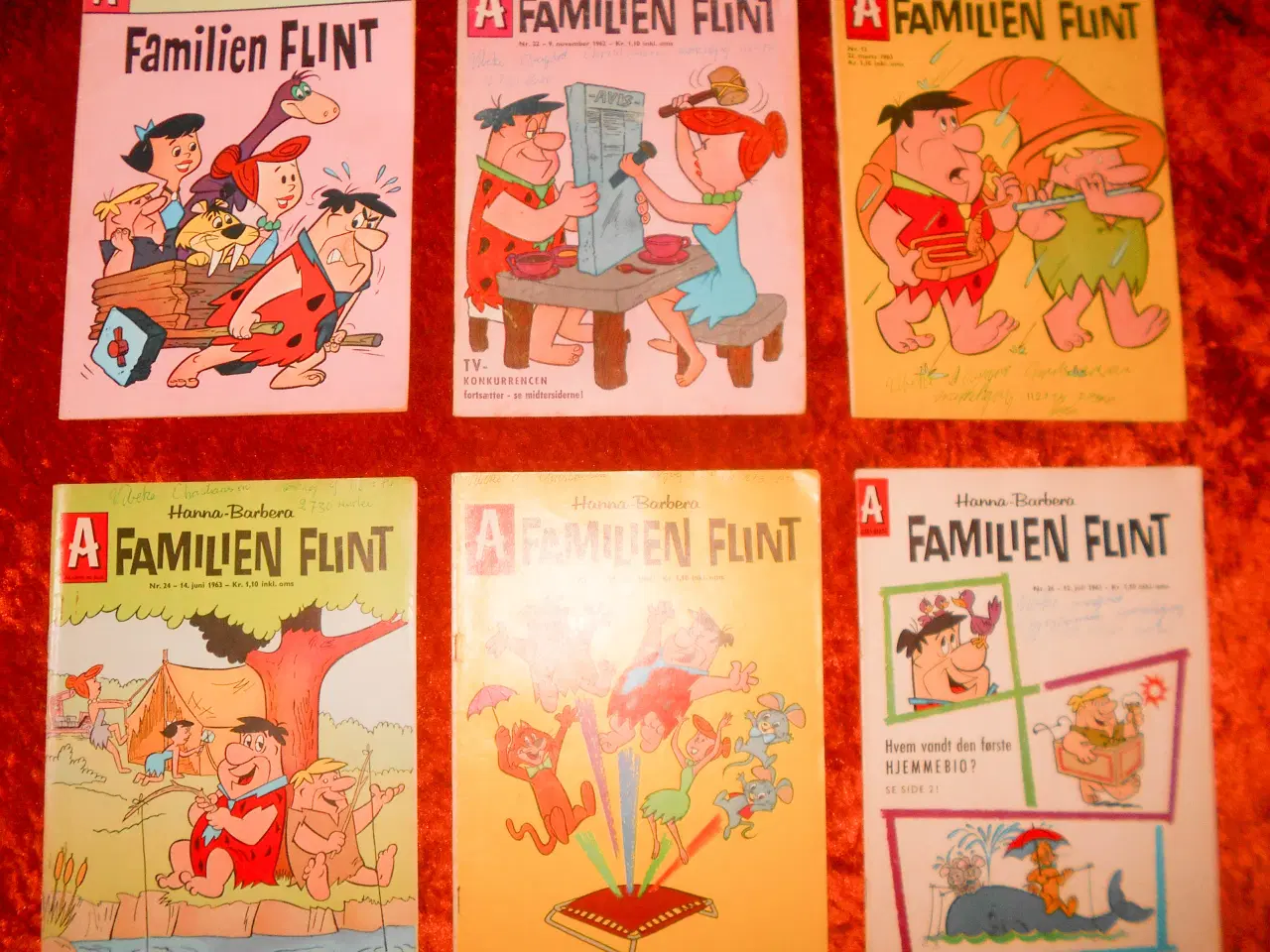 Billede 1 - Familien Flint, Joseph Barbera og William Hanna