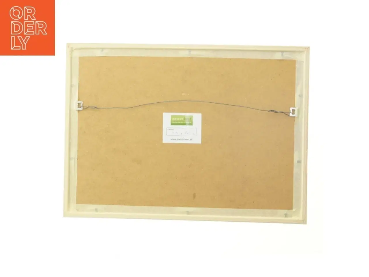 Billede 2 - Indrammet billede af efterårstræ (str. 30x42 cm)