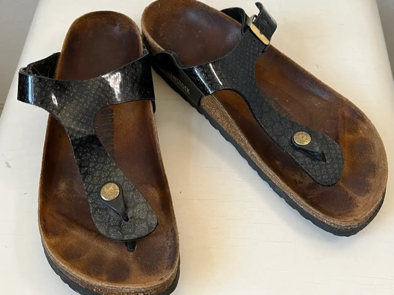 Billede 1 - Birkenstock, Gizeh sandaler, str 39