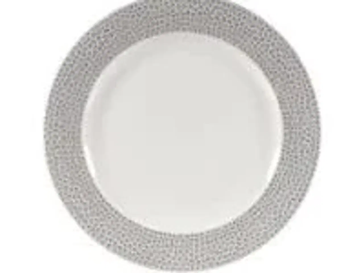 Billede 1 - 12 stk. Tallerken m/mønstret fane 210 mm Isla Churchill