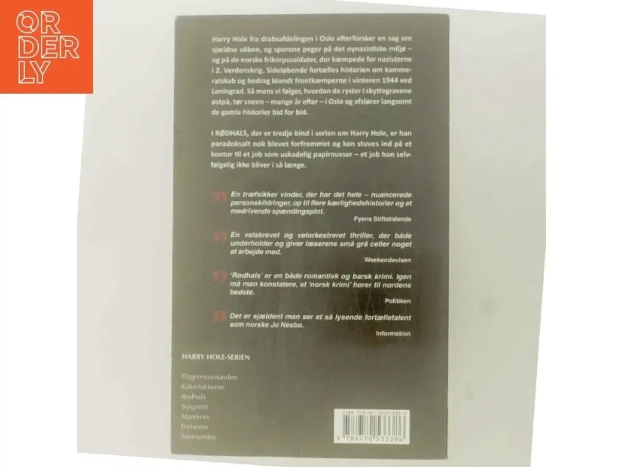 Billede 3 - Marekors af Jo Nesbø (Bog)