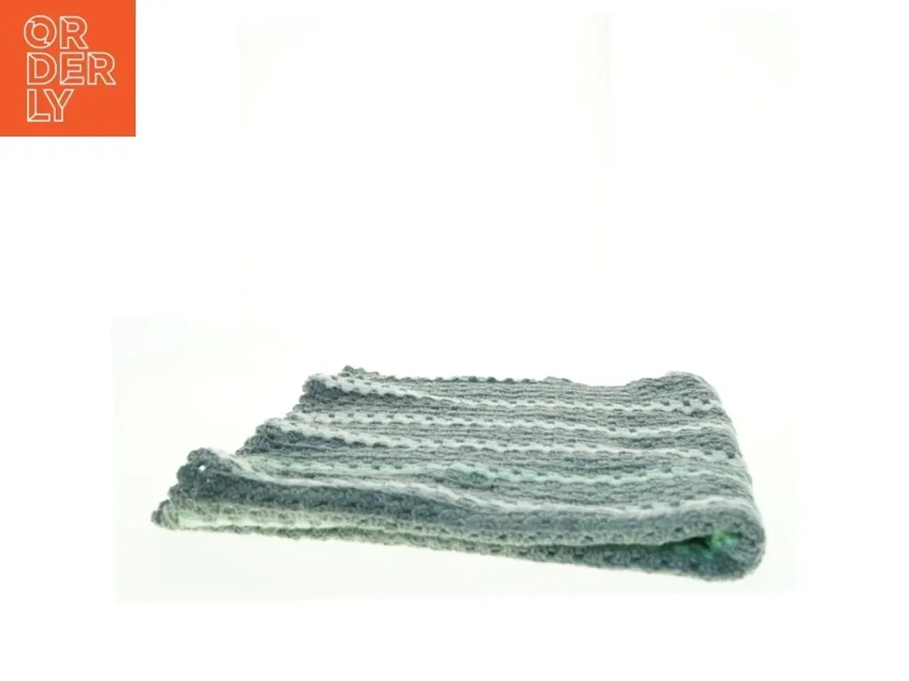 Billede 2 - Hånd hæklet tæppe (str. 87 x 83 cm)