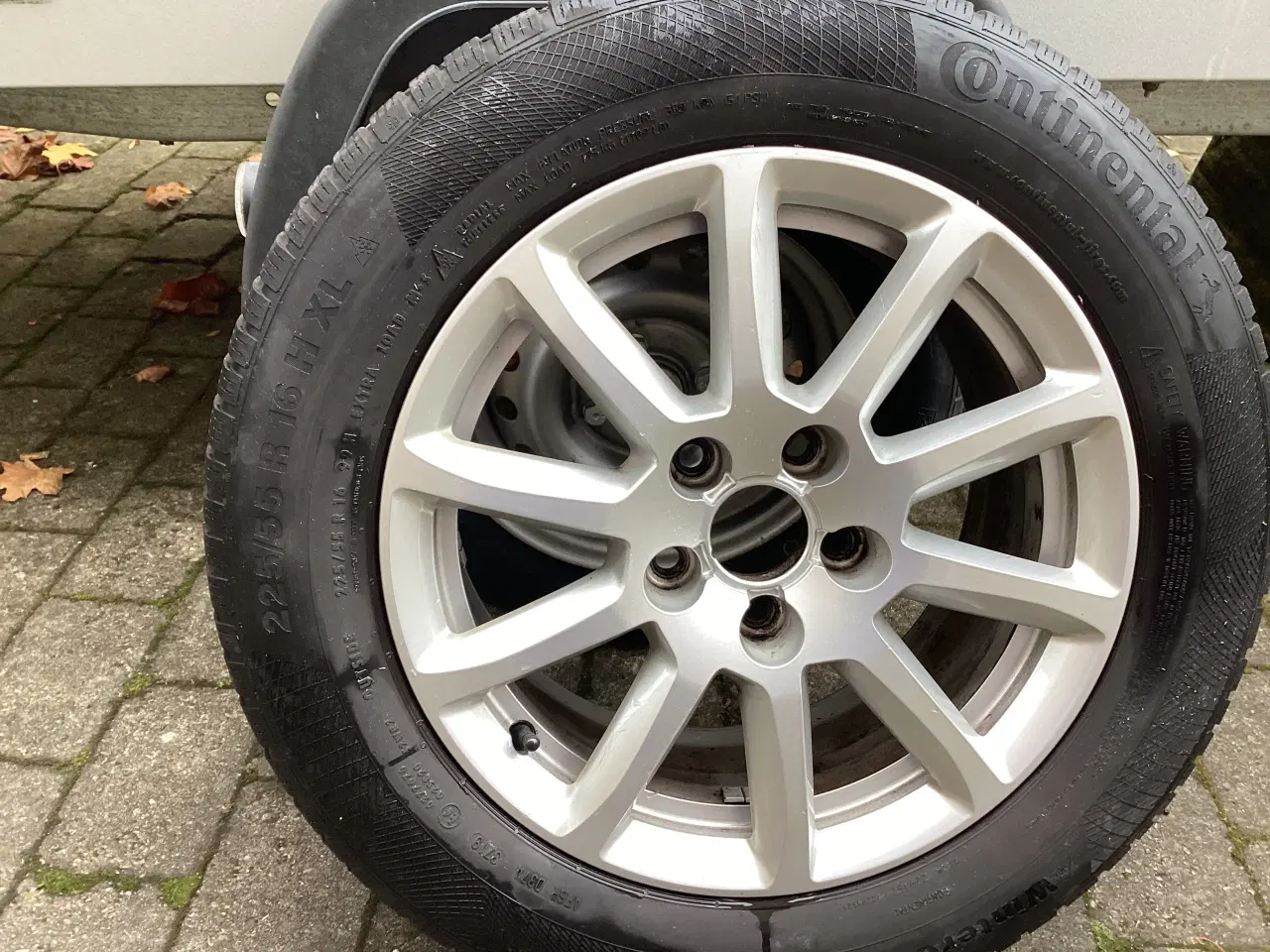 Billede 4 - Alufælge med vinterdæk