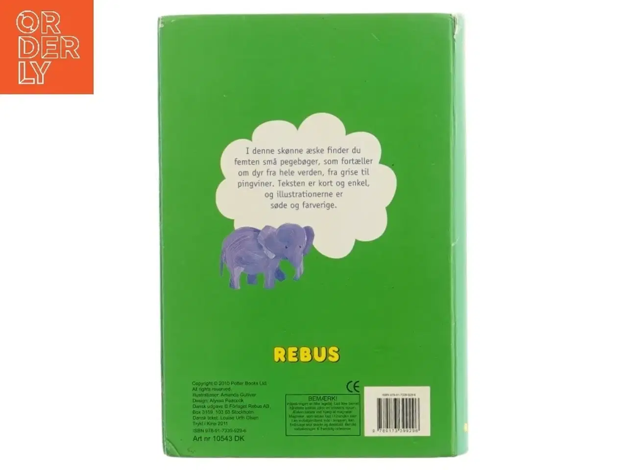Billede 2 - Min Dyreverden Børnebog fra Rebus af Louise Ulrich Olsen (str. 26x18,5 cm) (Bog)