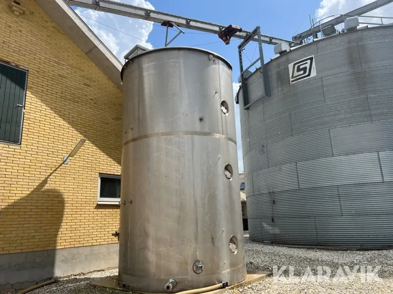 Billede 1 - Rustfri tank til gødning NAF PNEUM. Instr. 37016