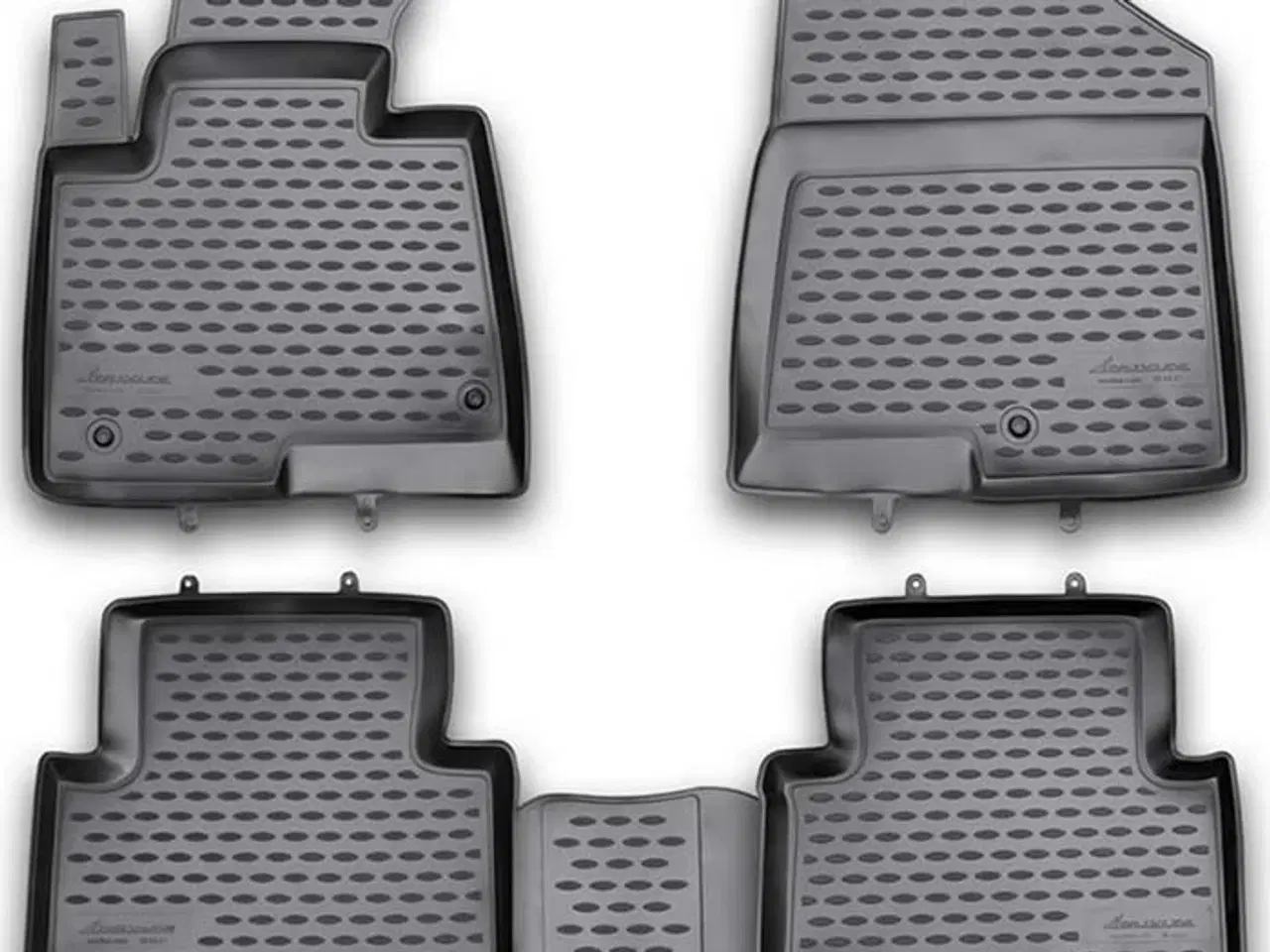 Billede 1 - Gummimåtter Hyundai Santa Fe 2012-2016