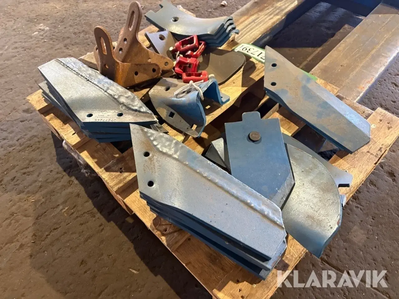 Billede 2 - Blandet lot sliddele - passer på lemken