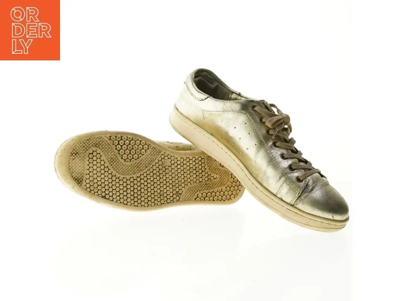 Billede 3 - Brugte "guld" sneakers