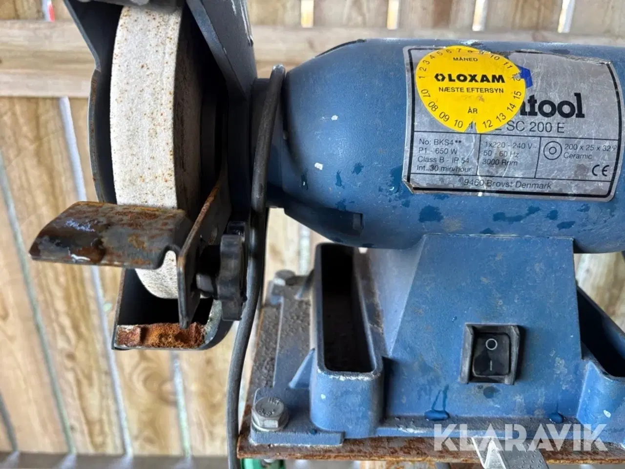 Billede 11 - Bænksliber Holtool SC 200 E