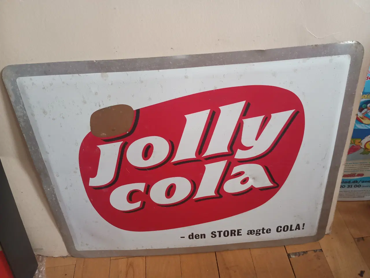 Billede 1 - Jolly Cola skilt 