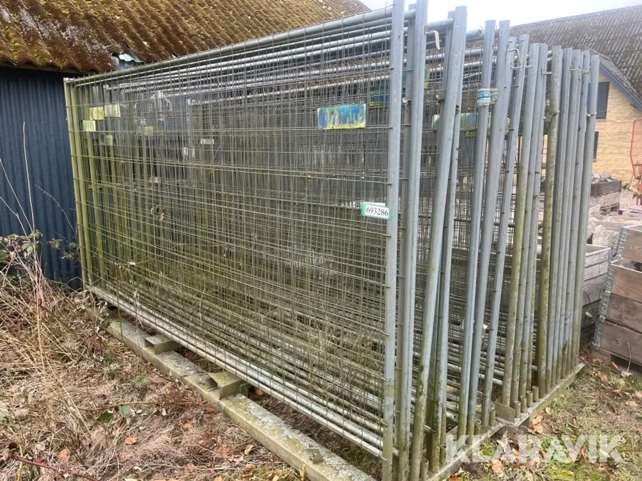 Billede 1 - Byggehegn Med bundrammer 29 hegn