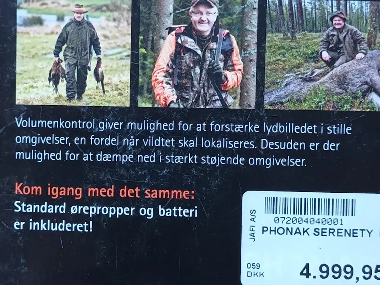 Billede 1 - Høreværn til jagt