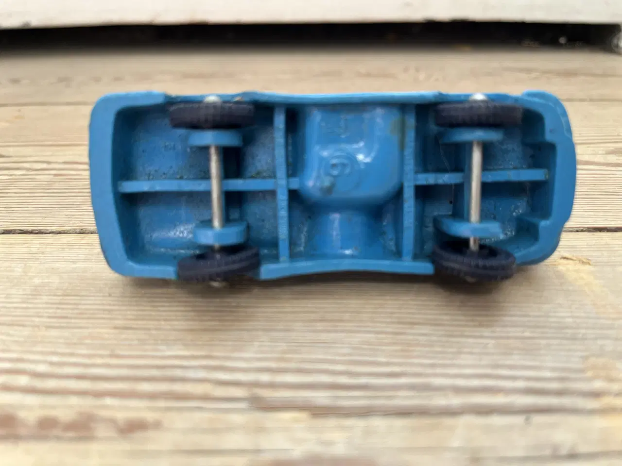 Billede 6 - Blå linol modelbil fra Norge