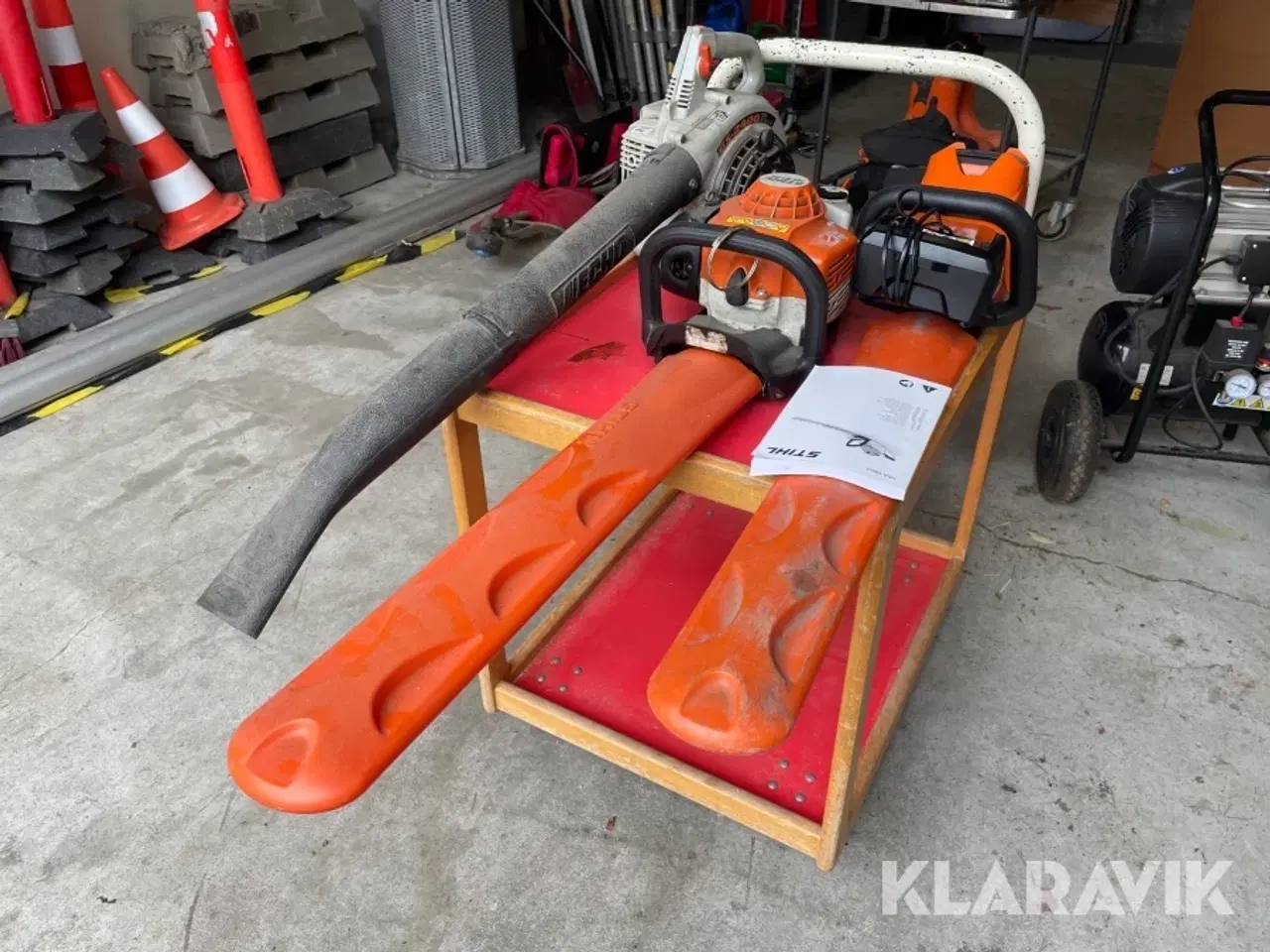 Billede 1 - Hækkeklipper - løvsuger Stihl - Echo 3 styk