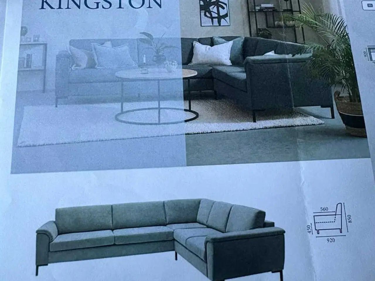 Billede 4 - Helt ny ubrugt hjørnesofa 