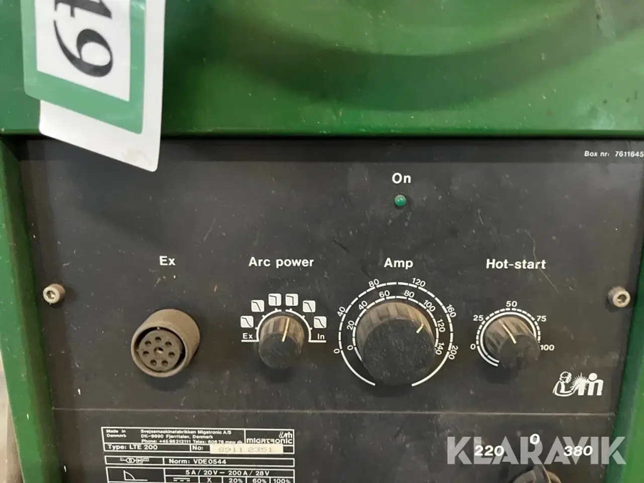 Billede 4 - Svejsemaskine Migatronic LTE 200