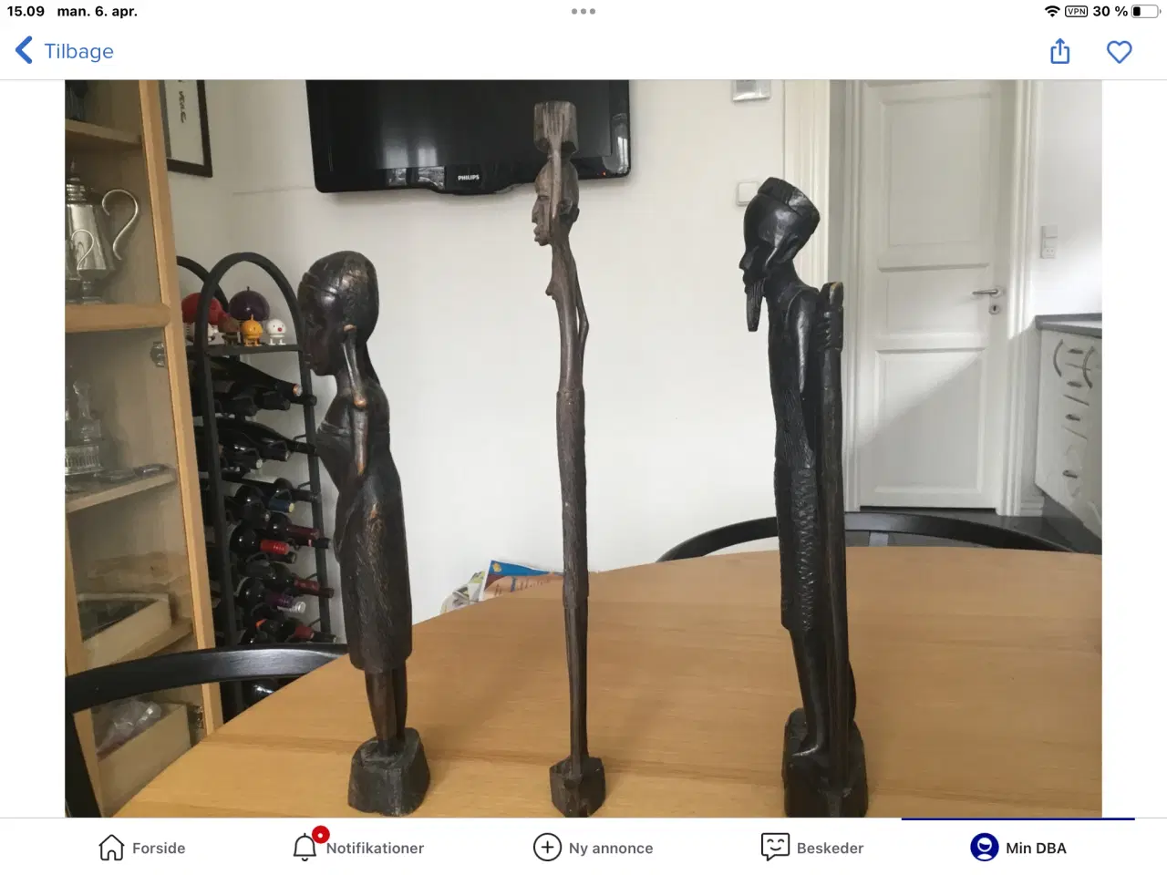 Billede 3 - Afrikansk figur