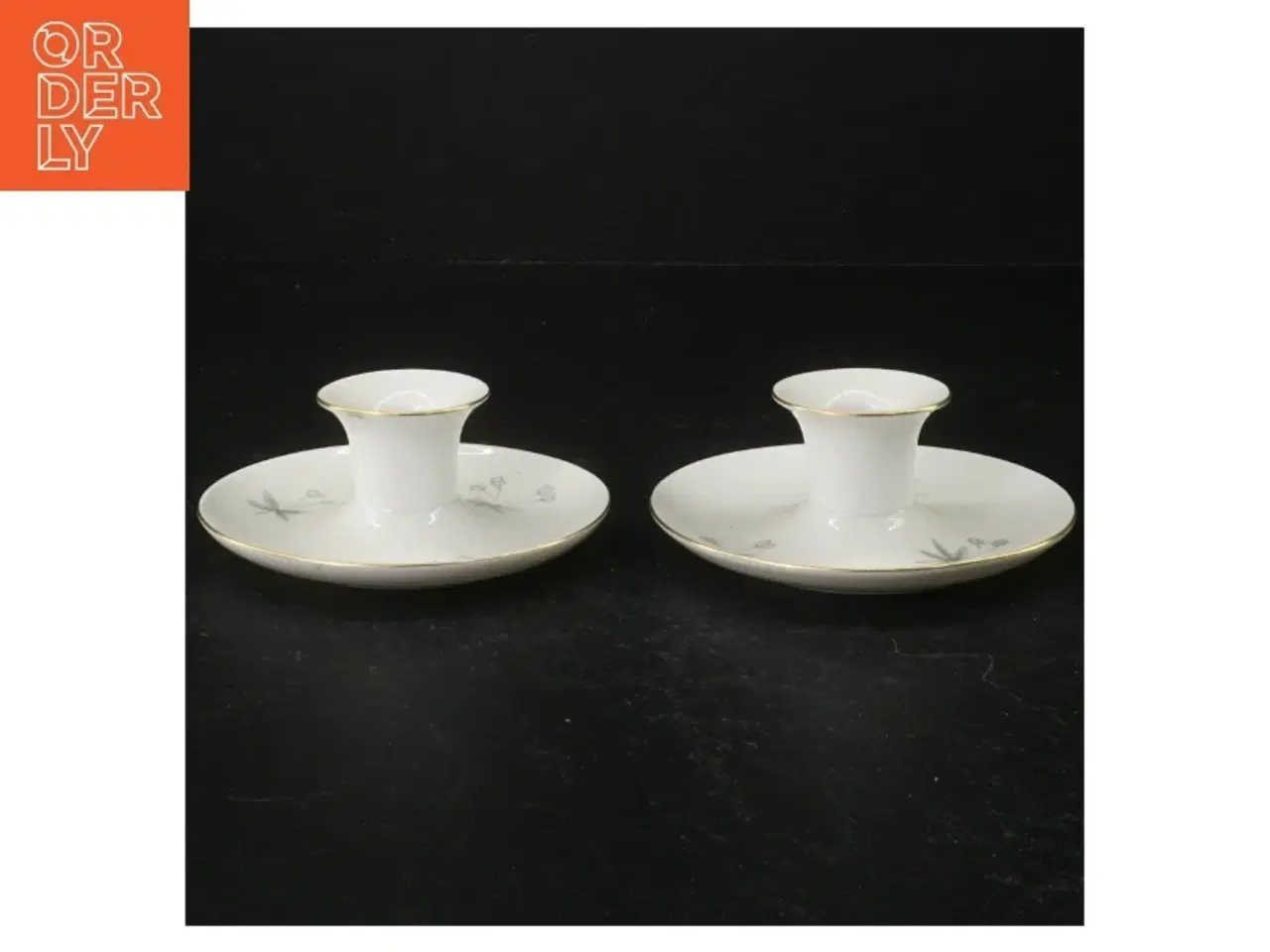 Billede 1 - Porcelæn lysestager fra B&G