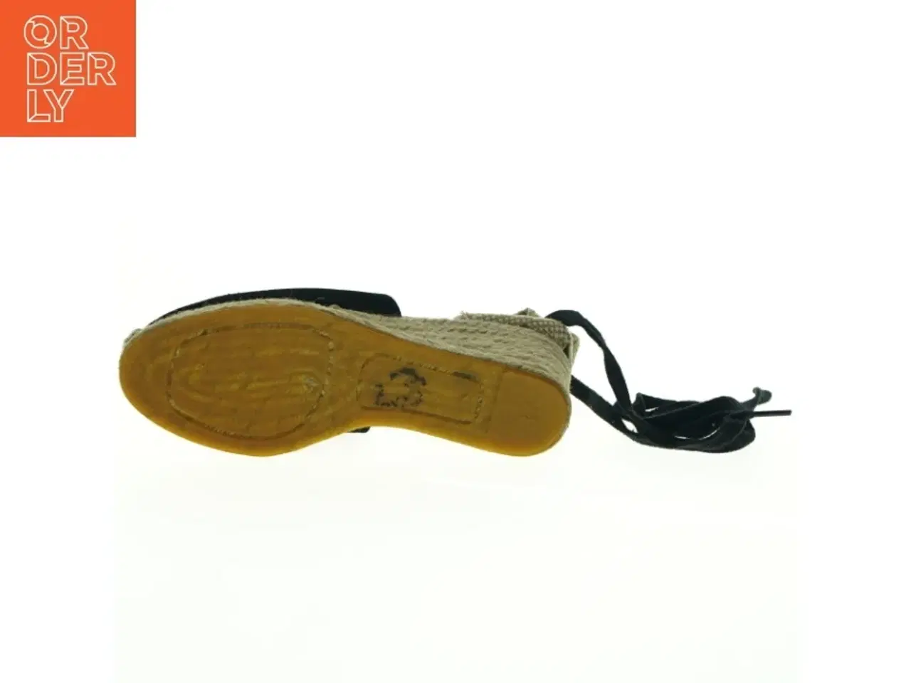 Billede 3 - Espadrillos til damer med snørrebånd (str. 37)