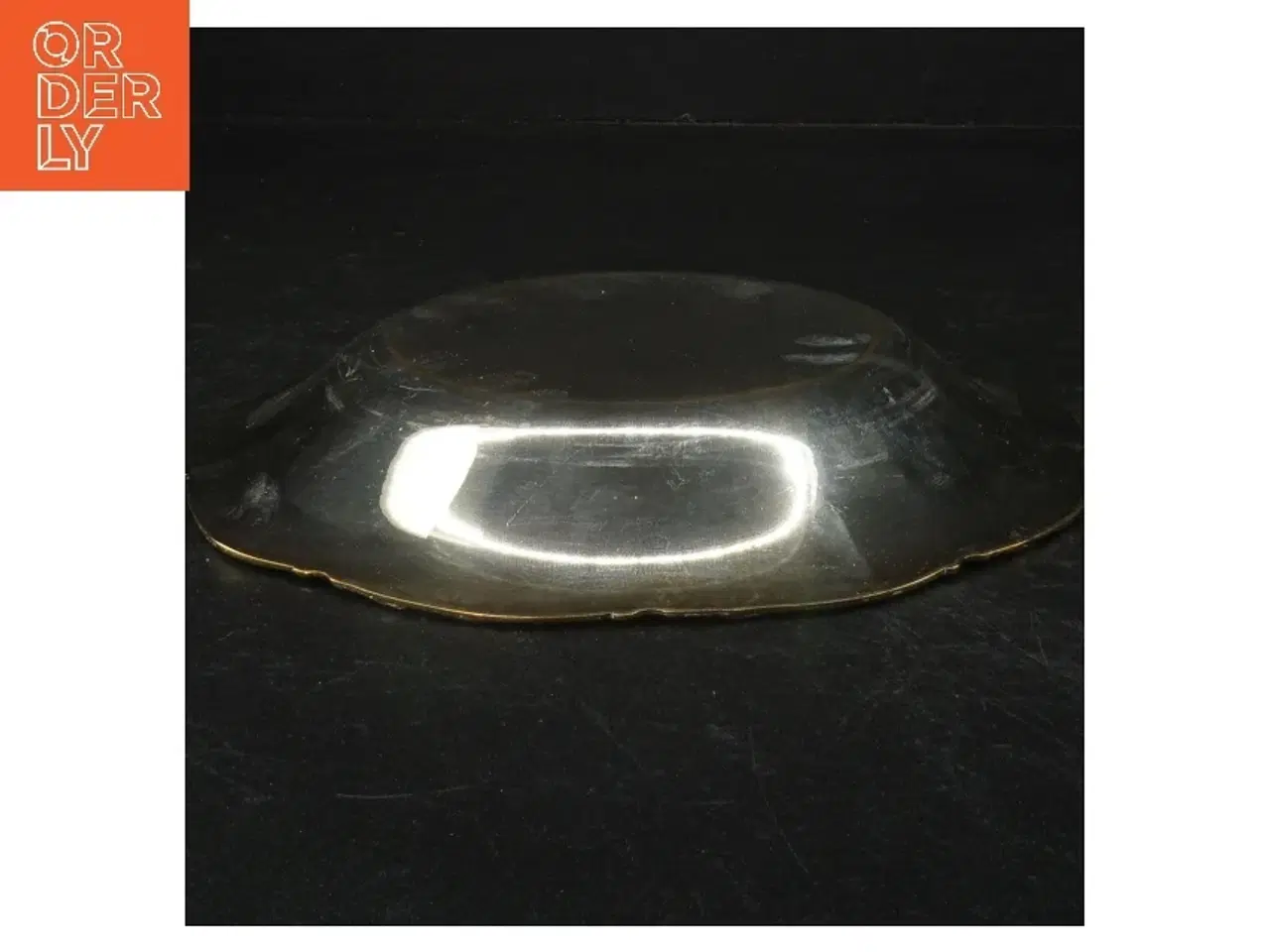 Billede 2 - Dekorativ sølvpletfad (str. 20 cm)