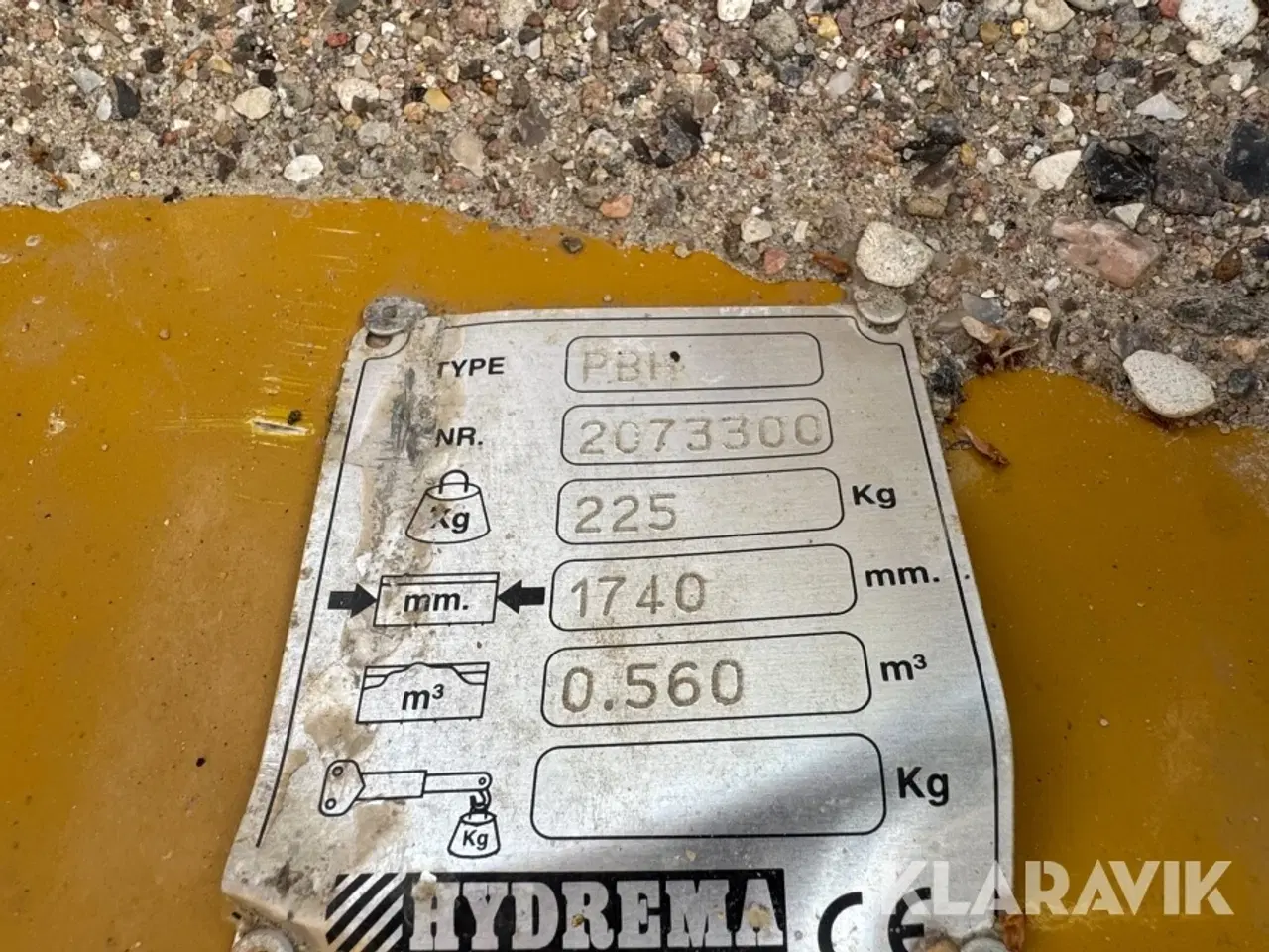 Billede 5 - Skovl Hydrema PBH