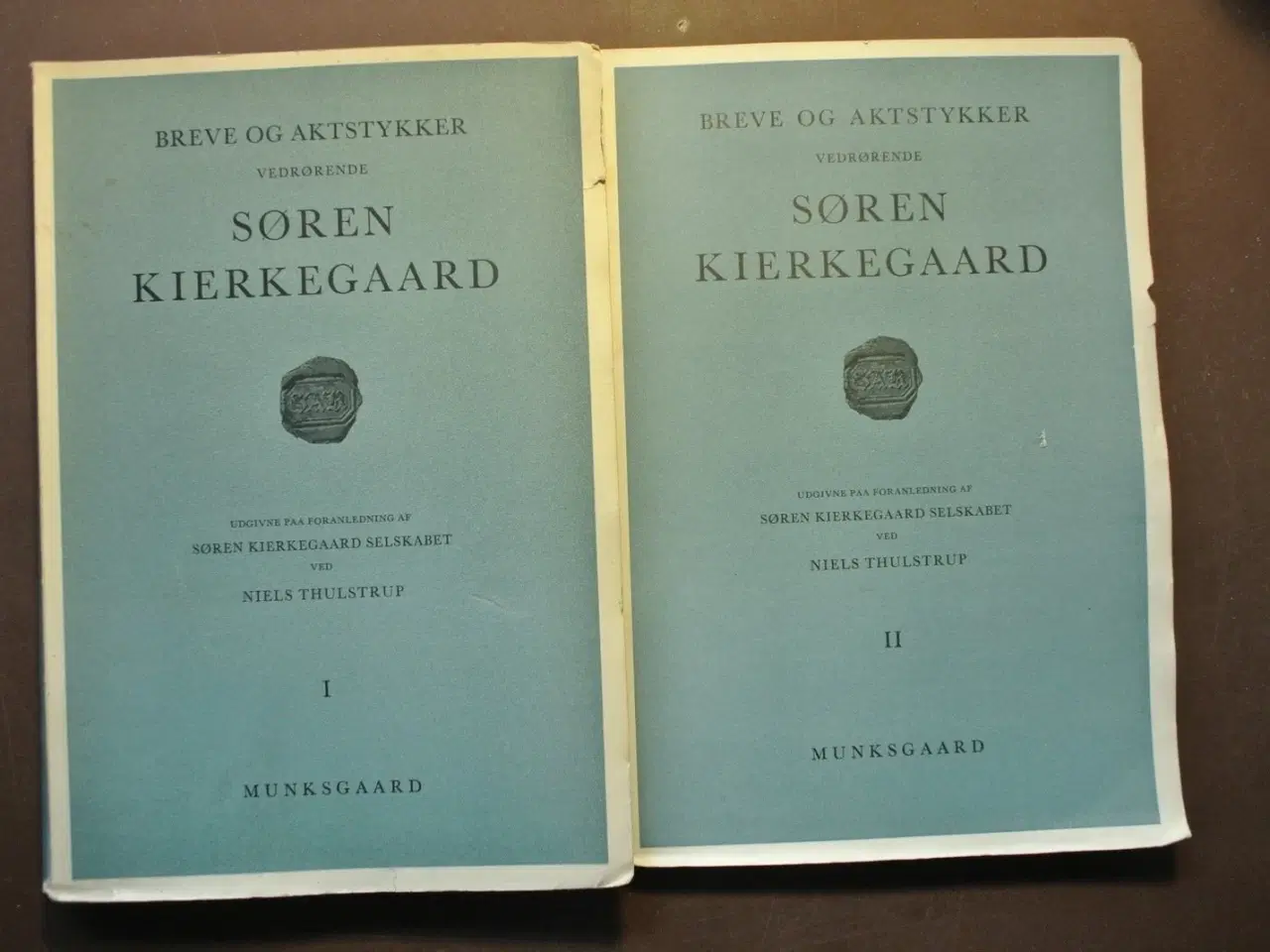 Billede 1 - breve og aktstykker vedrørende søren kierkegaard 1
