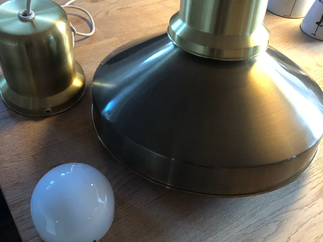 Billede 1 - Skibslampe fra holmegaard