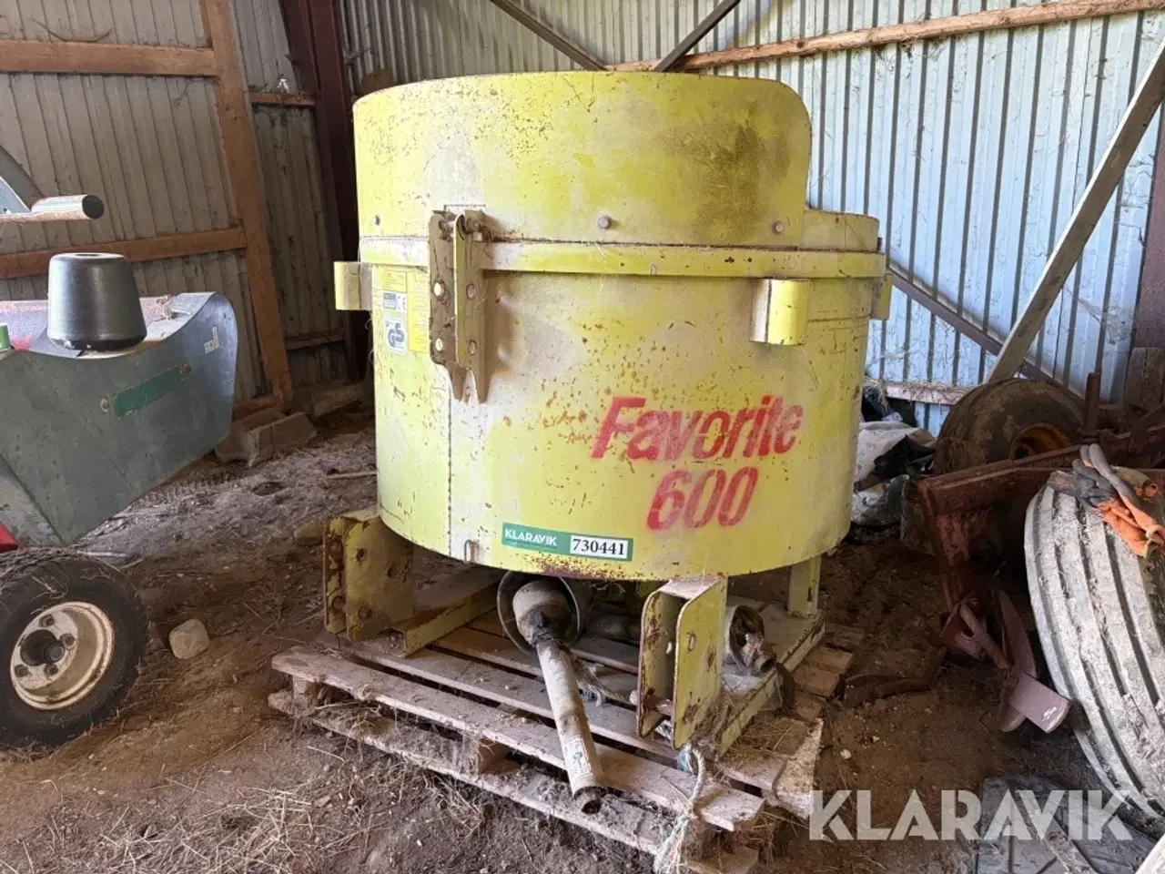 Billede 1 - Cementblander Fliegl Mischmeister 600L Favorit