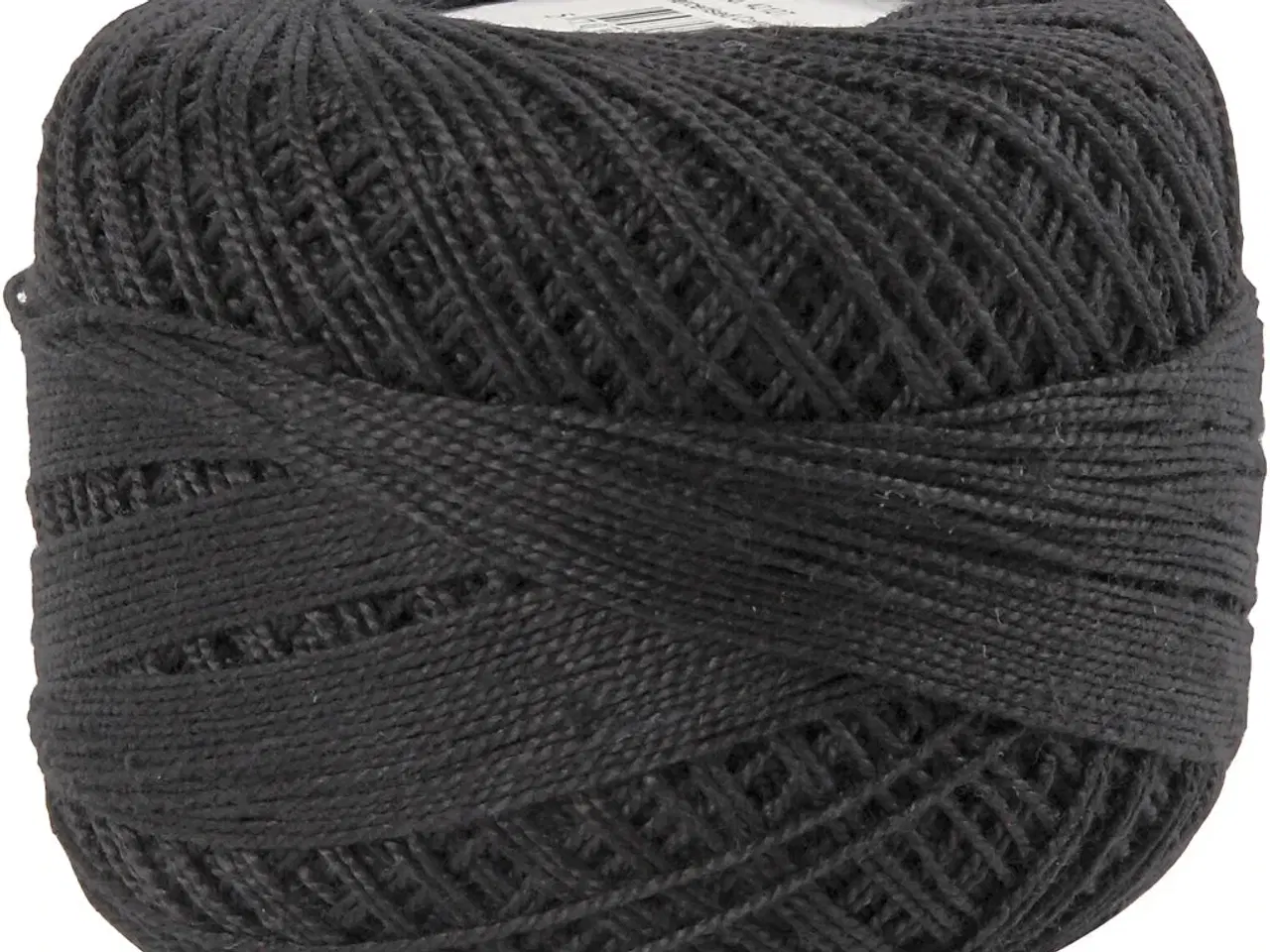 Billede 1 - Merceriseret Bomuldsgarn - Sort, 20g til Håndarbejde