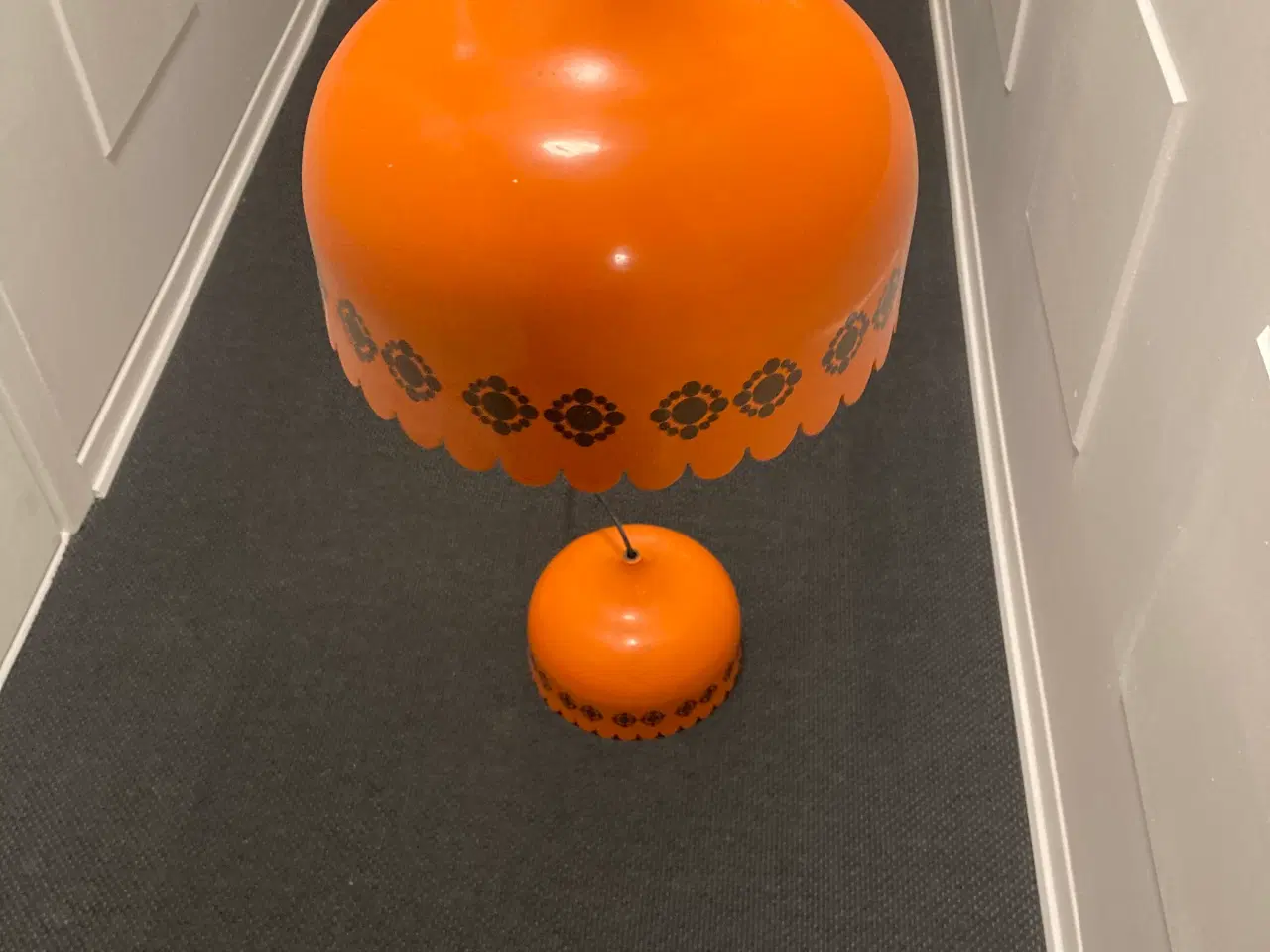 Billede 5 - Retro lampe - orange 