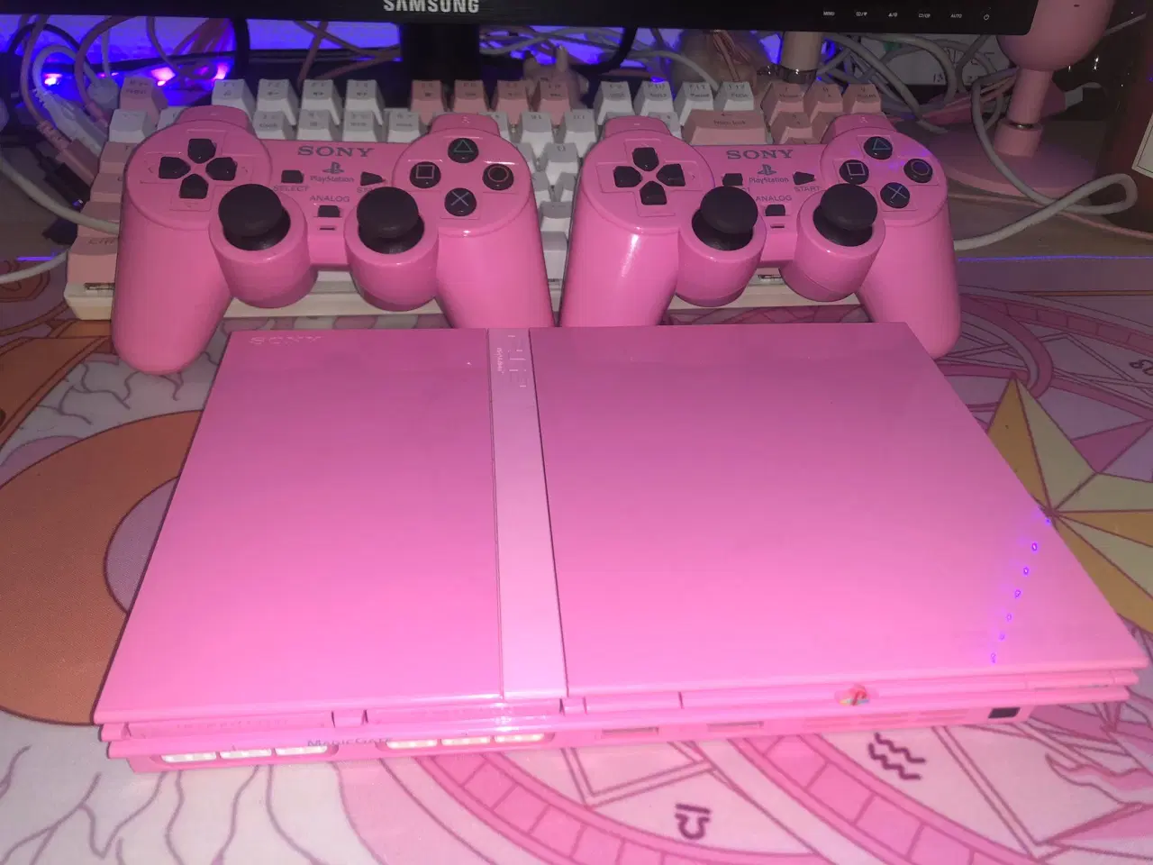 Billede 1 - Ps2 slim pink 