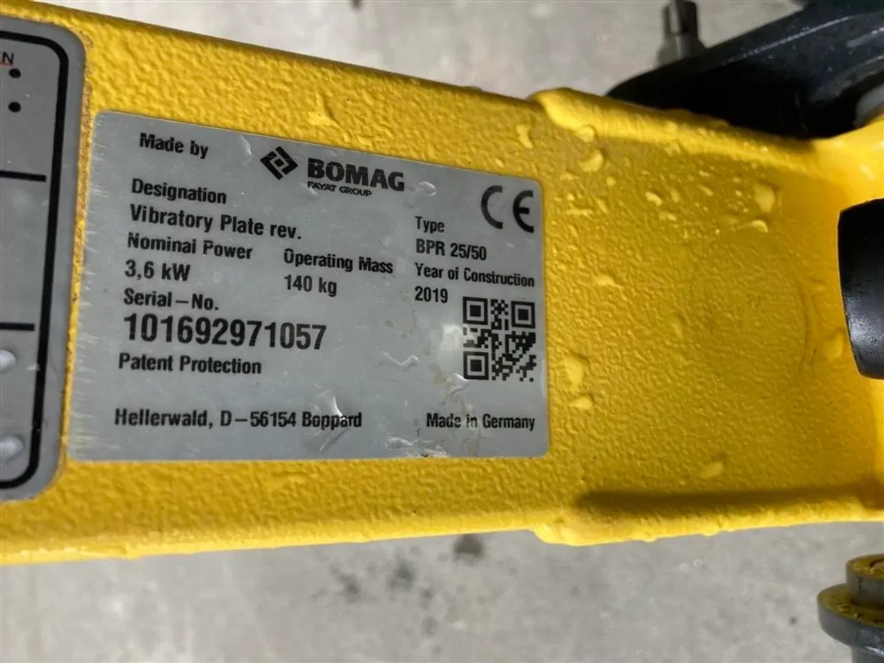 Billede 7 - Bomag BPR 25/50 Demo monteret med transporthjul